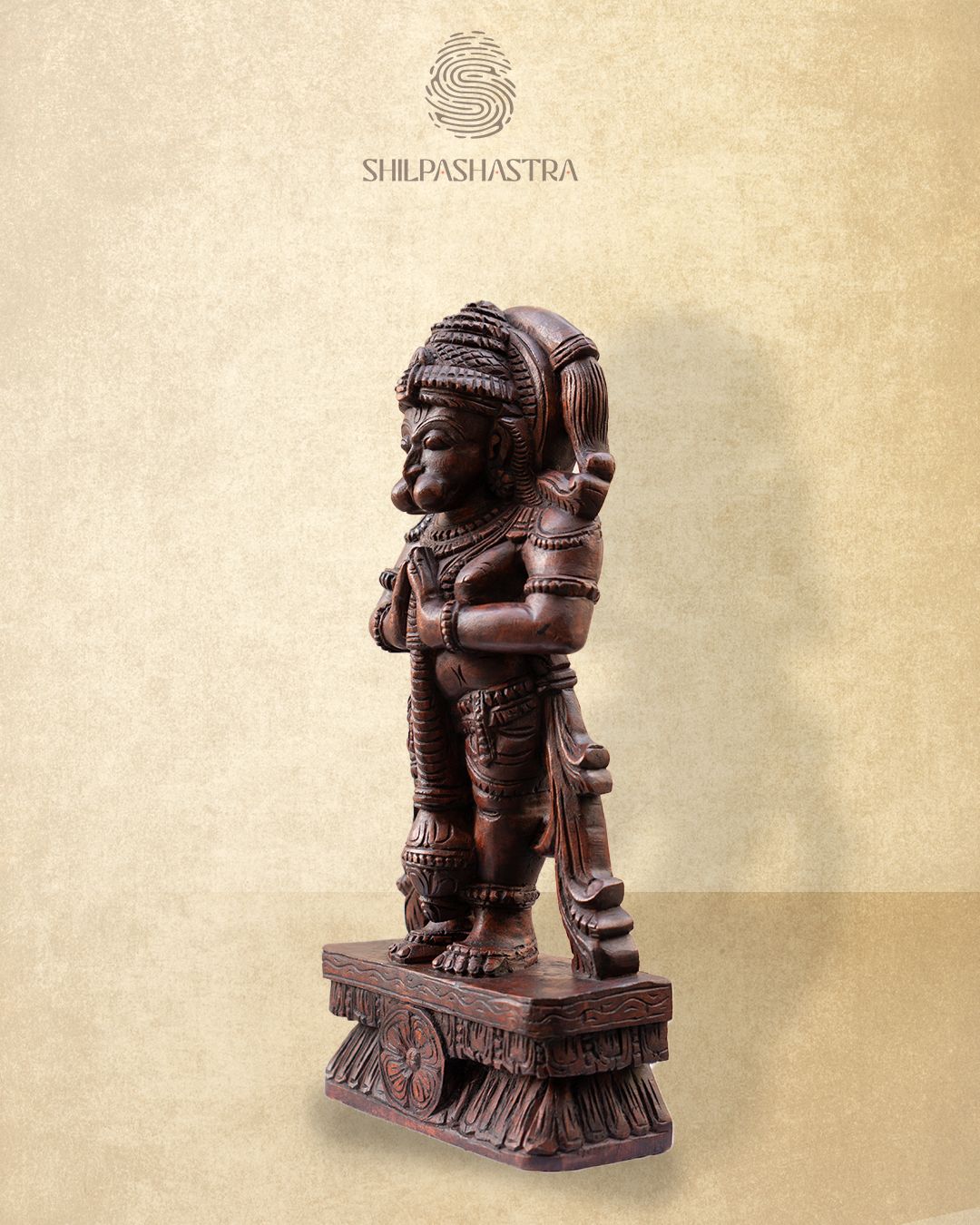 Lord Hanuman in Namaskara Mudra | Handcrafted