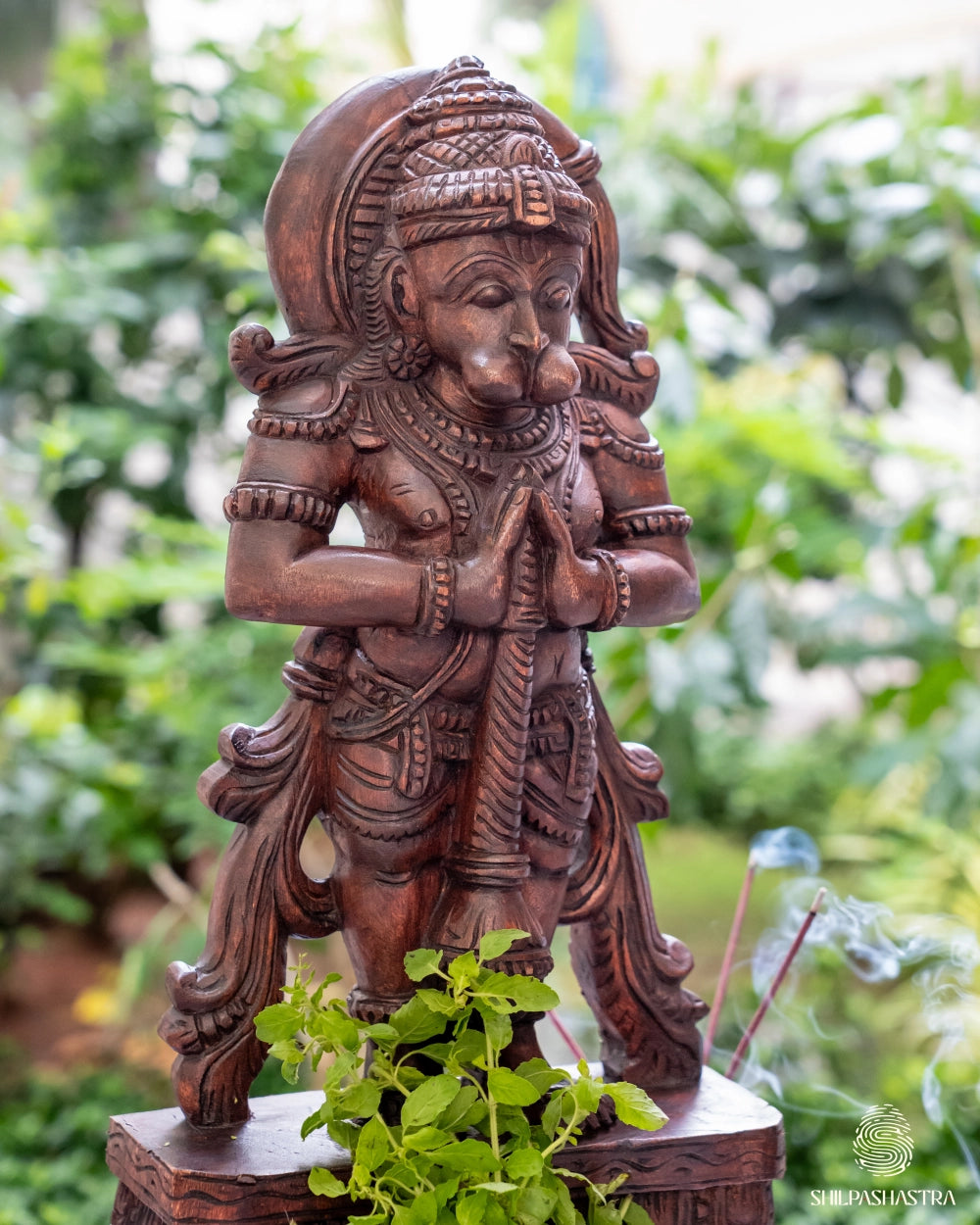 Lord Hanuman in Namaskara Mudra | Handcrafted