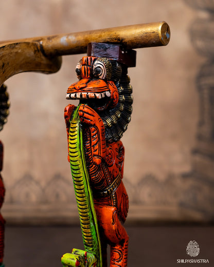 Heritage Handcrafted Wooden Baby Walker – Traditional Design