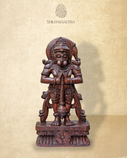 Lord Hanuman in Namaskara Mudra | Handcrafted