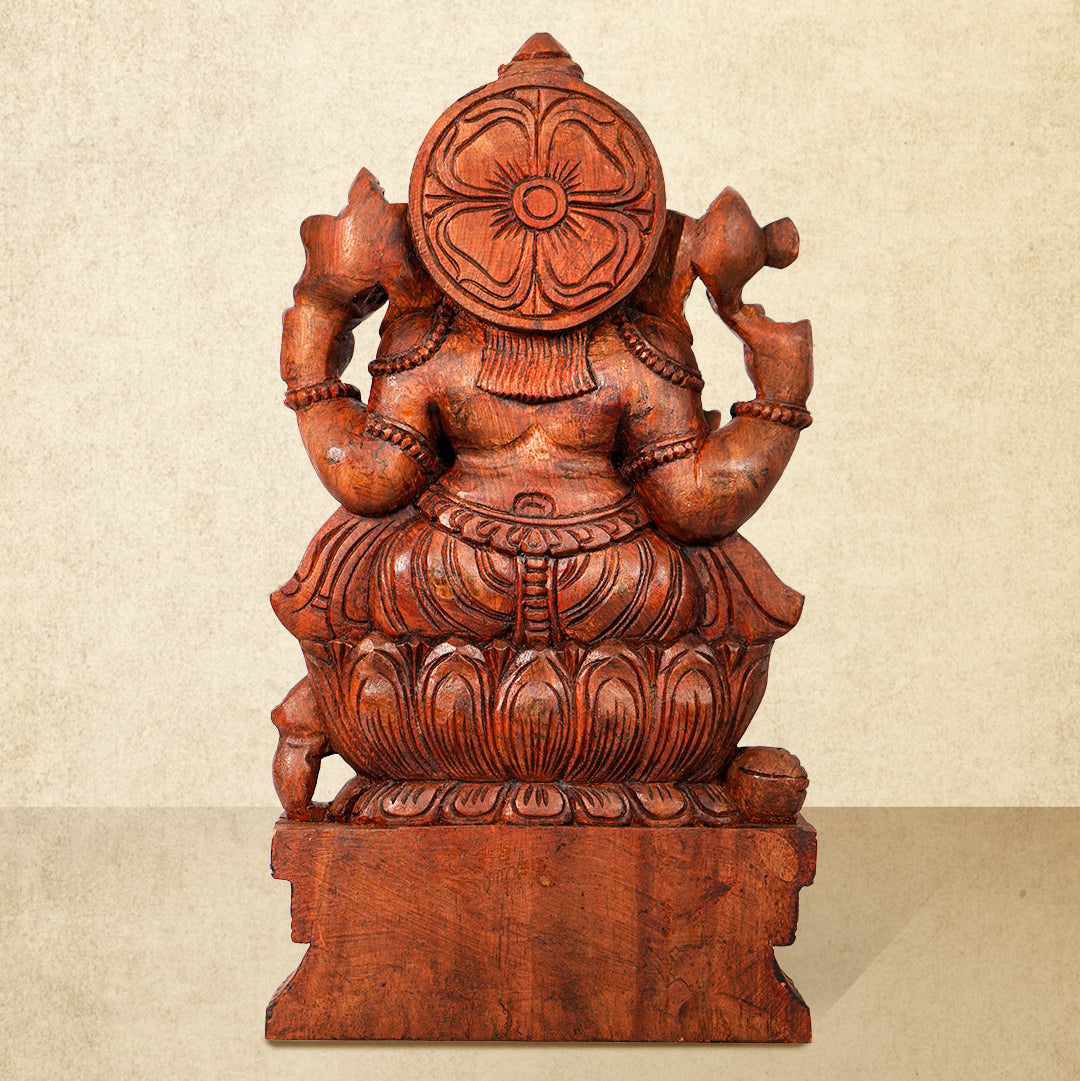 Shilpashastra_wood_scuplture_Valampuri_Pillaiyar